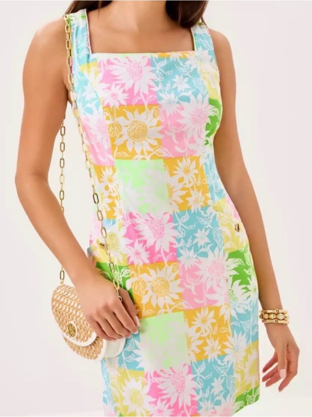 NWT Lilly Pulitzer THE LILLY SHIFT 👗 “Via Sunny Sunflower” MSRP $198 sz 14